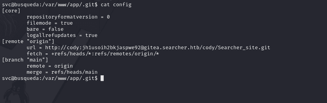 Git Config Credentials
