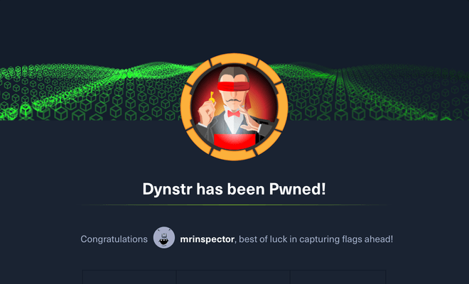 Dynstr machine