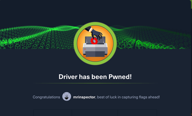 Driver machine